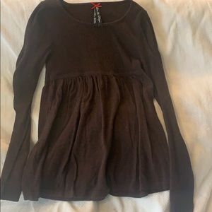 A long sleeve light weight sweater